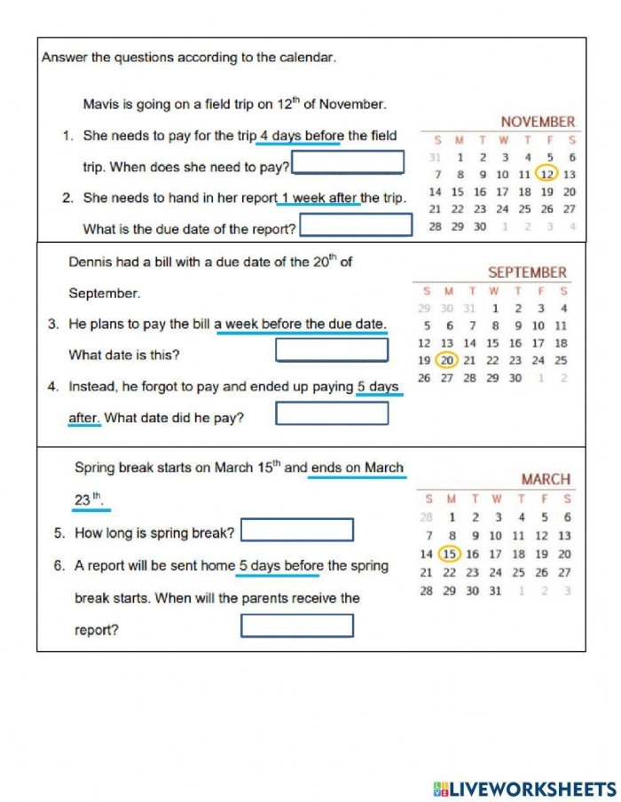 Third grade elapsed time subtraction worksheet for students to solve Worksheet featuring subtraction problems for elapsed time practice