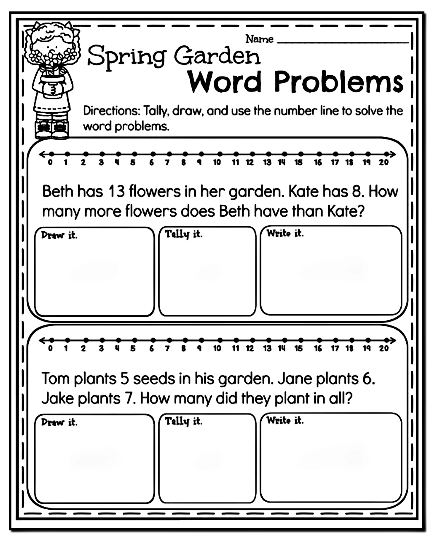 Elevation Word Problems Worksheet 22 for Elementary Math Practice Third grade students solving elevation word problems using an addition and subtraction reference chart