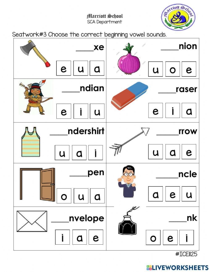 Final /e/: Vowel Sound Change exercise for students to enhance spelling skills Worksheet for practicing final /e/ vowel sounds in third grade reading