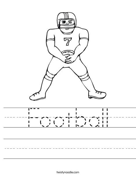 A third grade reading fluency worksheet featuring a 100-word football story excerpt designed for young readers to practice their reading skills