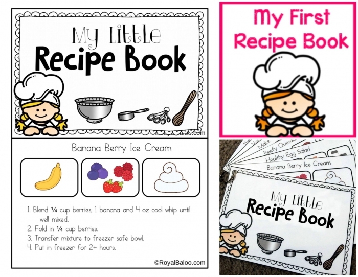 Third grade students working through basic fraction word problems using recipe ingredients and measurements
