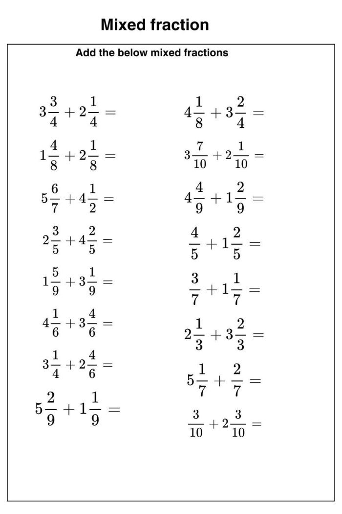 Third grade students shading and labeling fraction parts on a practice worksheet with visual fraction models