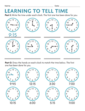 Students solving fraction problems on a learning check worksheet for third graders