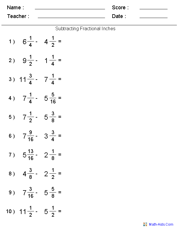 Interactive multiple choice fractions quiz worksheet for third grade students Fractions Quiz worksheet for third graders to assess knowledge of simple fractions