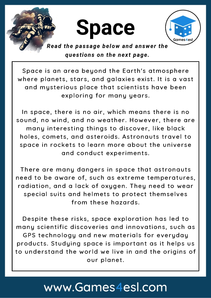 ALT text for a worksheet on Freedom 7, the first manned American space mission for third graders