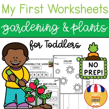 Third grade worksheet featuring a garden themed fill-in-the-blank activity for writing silly stories