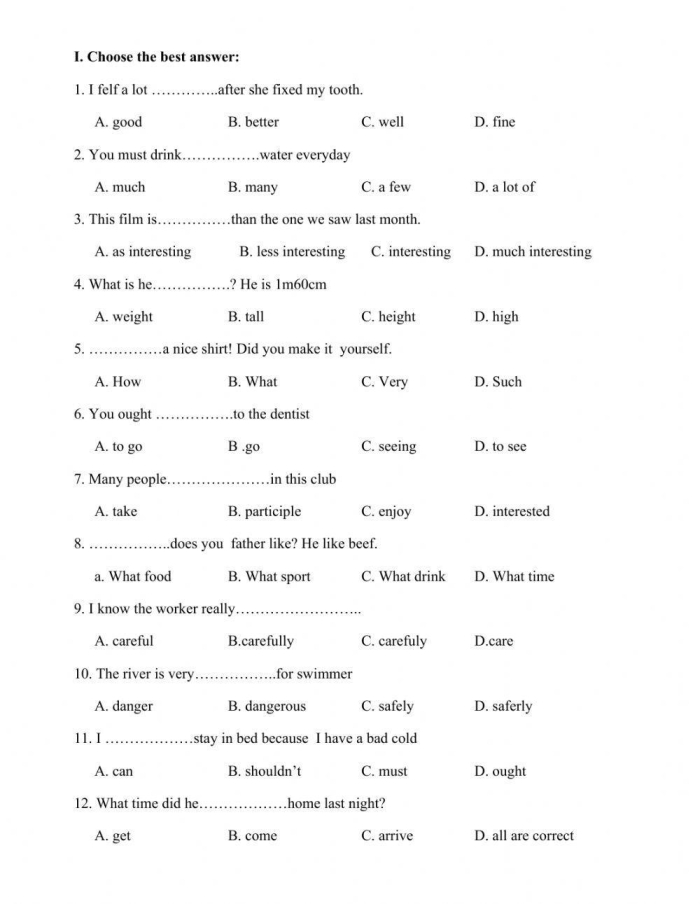 A third grader fills in blanks to write a silly garden story on a colorful worksheet with garden illustrations