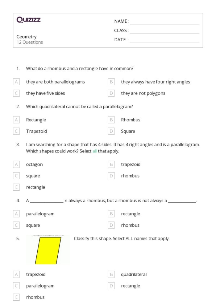 Geometry Name That Angle Worksheet Grade 3 Math Activity 4 Third grade student completing the Geometry Name That Angle worksheet to identify acute and obtuse angles