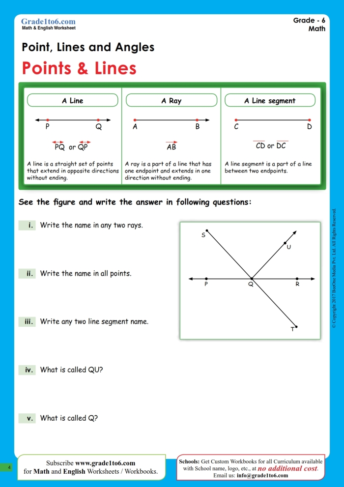 Geometry Lines Worksheet 23 Parallel and Perpendicular Practice Third grade geometry worksheet identifying parallel and perpendicular lines for lesson 23