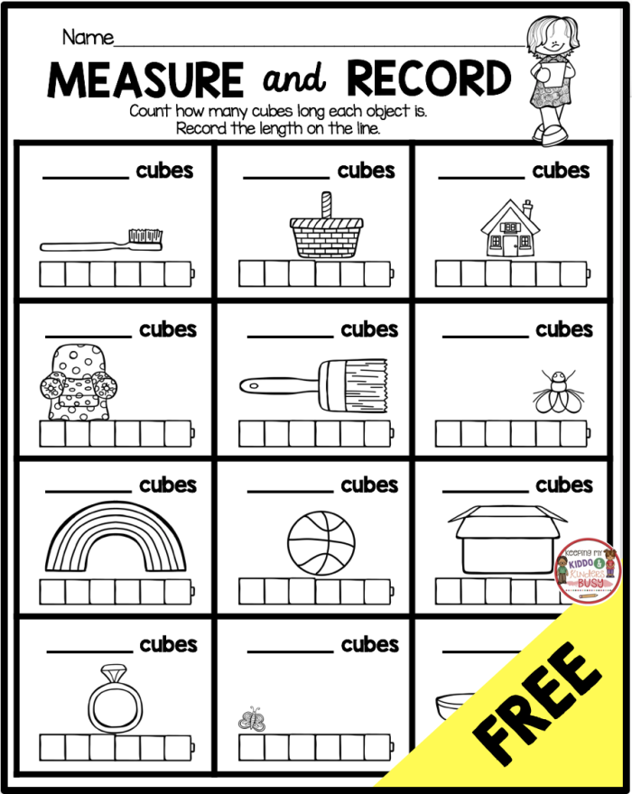 Measurement Learning Check worksheet for third graders focusing on area, perimeter, and elapsed time problems