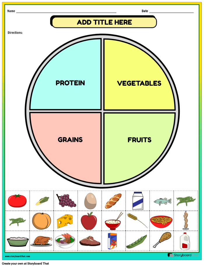 Third grade students analyzing a bar graph showing different healthy foods and their quantities for phonics practice
