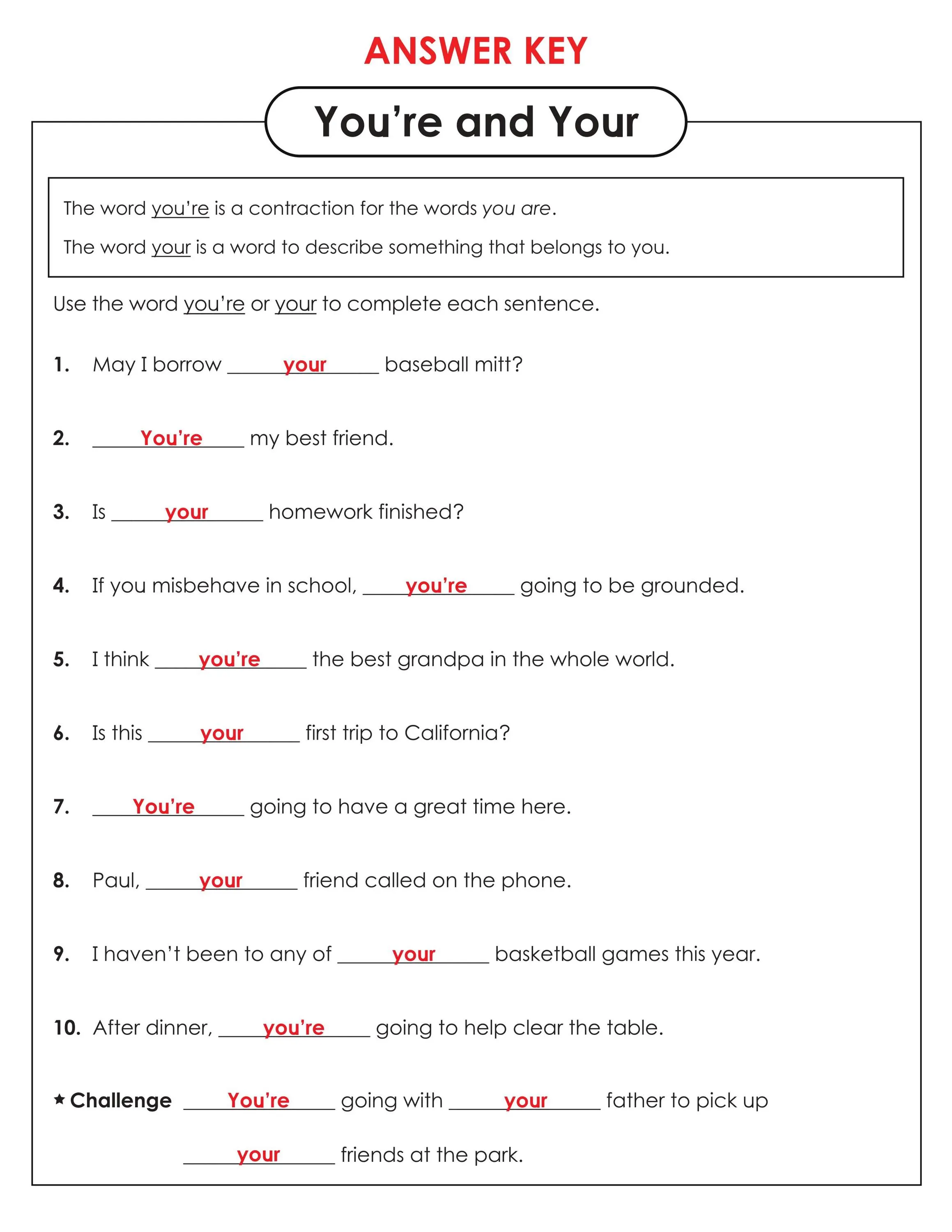 Homophone Story Worksheet featuring a playful monster theme for third graders