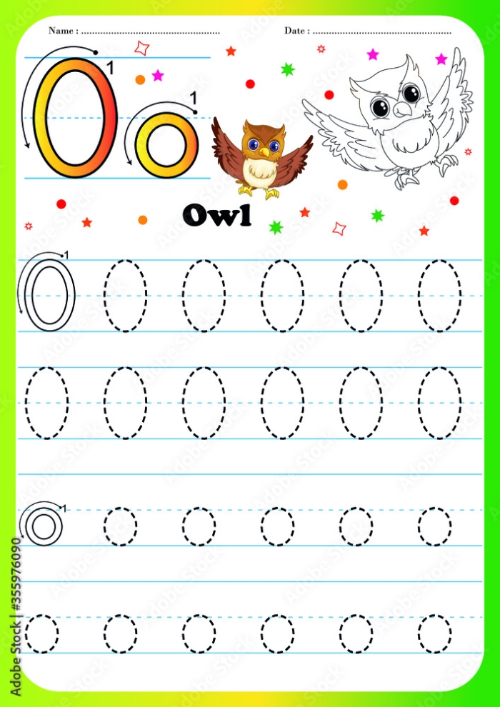Worksheet template for teaching third graders letter writing skills and encouraging creativity.