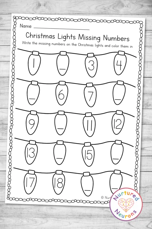 A third grade worksheet explaining how light reflects off objects to create the color blue