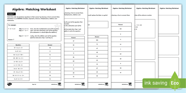Matching Arrays to Equations Worksheet for 3rd Graders - Image 15 Visual representation of arrays and their corresponding equations for a third-grade math worksheet