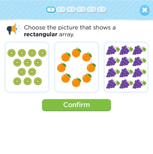 Visual guide for matching arrays with their corresponding equations in a fun way Third grade math worksheet featuring matching arrays to equations for algebra practice