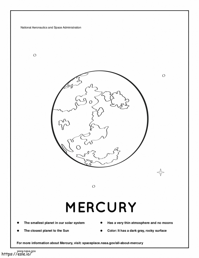 Engaging "Know Your Planets: Mercury" worksheet for phonics learning Worksheet featuring fun facts about Mercury for third graders