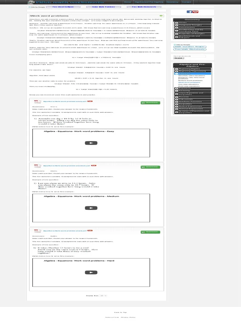 Third grade students solving multi-step word problems with mixed operations on a learning check worksheet