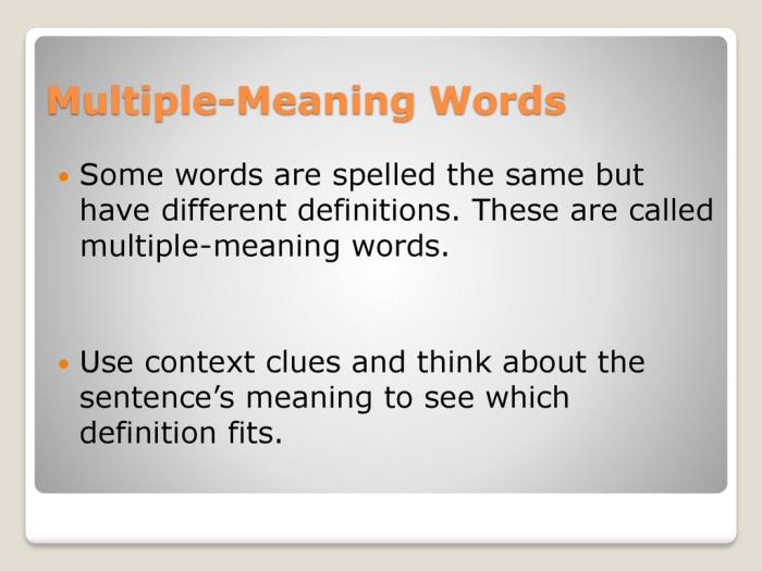 Educational matching worksheet on multiple meaning words for third graders Worksheet featuring multiple meaning words for matching exercises in a third-grade reading class