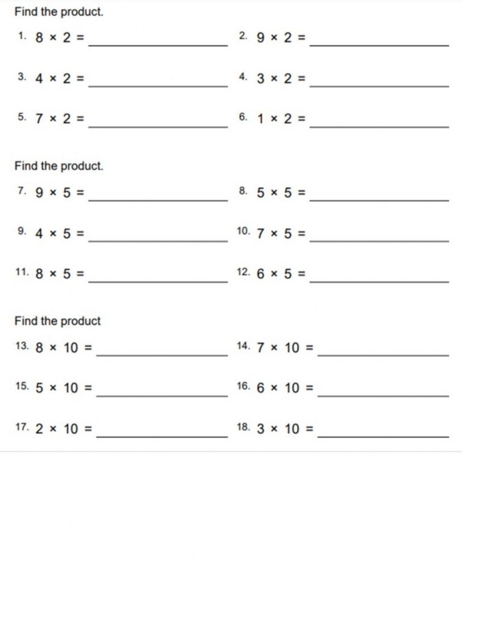 Fun math worksheet for mastering multiplication by two for third-grade learners Worksheet featuring third graders practicing multiplication by two in an engaging format