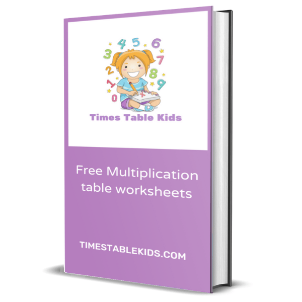 Blank times table grid worksheet for third-grade students to practice multiplication.