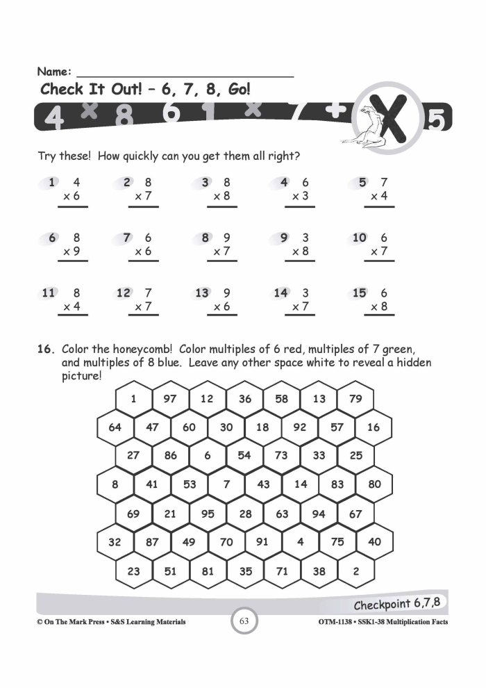 Third grade multiplication times tables worksheet featuring ninjas and spies with decimal multiplication practice problems