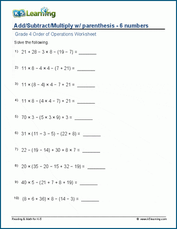 Children working on a third-grade math worksheet focused on multiplying by six and completing a multiplication chart. Engaging third grade students with a multiplying by six worksheet for math practice.