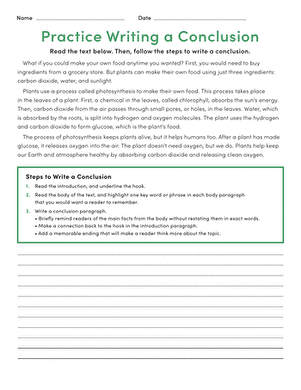 Worksheet for third graders on writing persuasive paragraphs