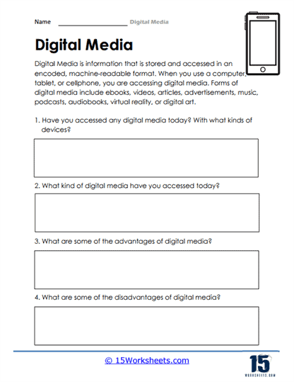 Third grade student worksheet for planning and drafting a persuasive paragraph about social media usage