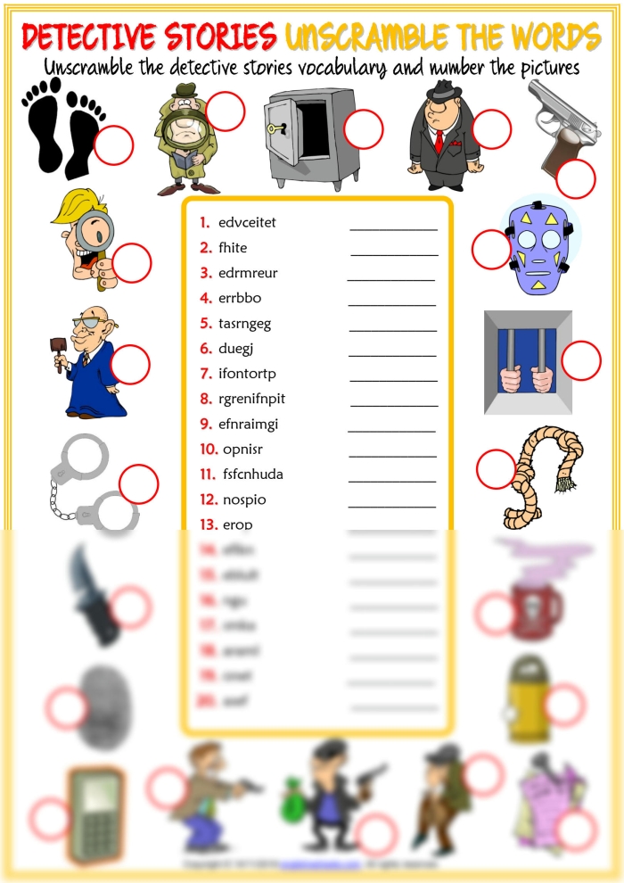 Educational Be a Word Detective worksheet 9 for third grade place value learning Third grade students practice place value skills while solving word mysteries on this Be a Word Detective worksheet 9