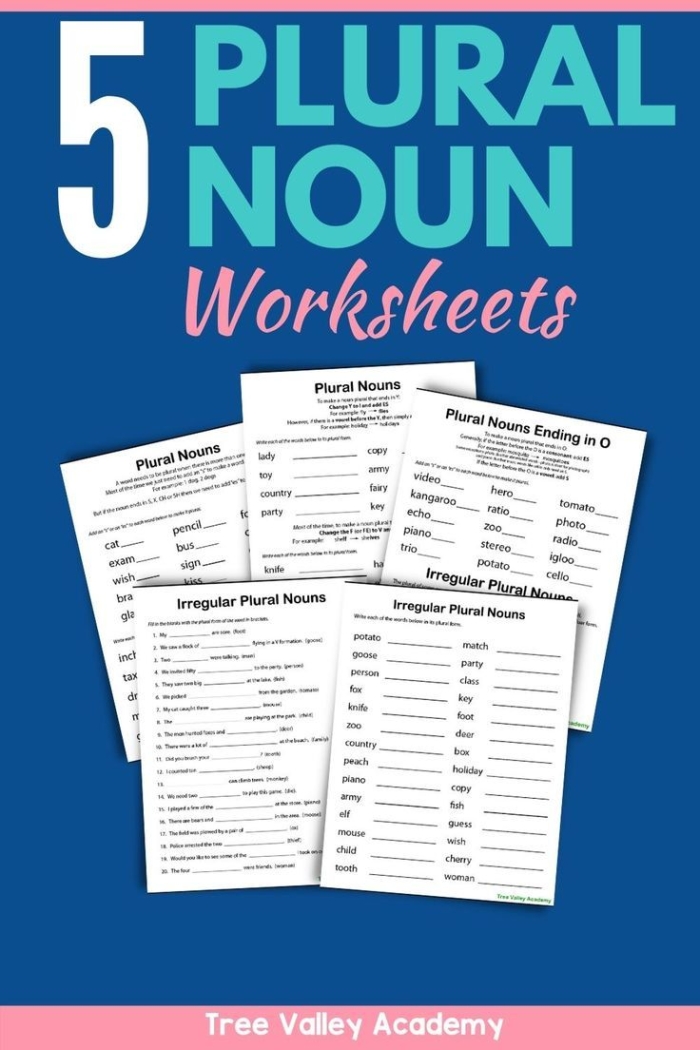 Algebra worksheet for Third Grade Worksheet focused on plural nouns for third graders to enhance their learning skills. Educational resource for mastering plural forms in a fun way.
