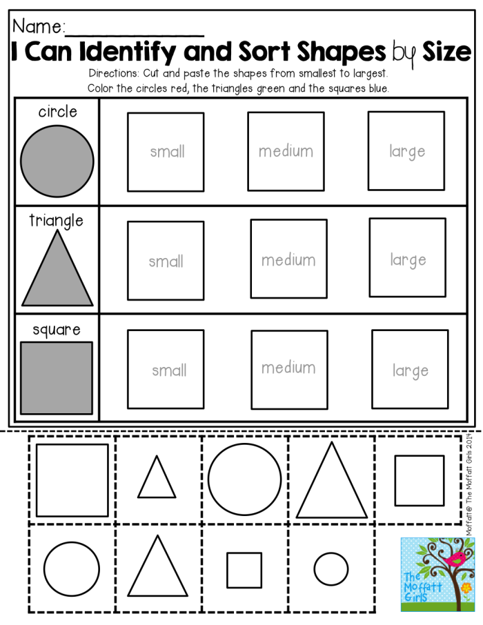 Interactive worksheet for third graders to sort polygon shapes into categories