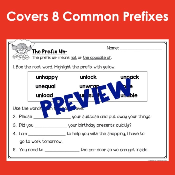 Prefix Mix-up Worksheet 6 Geometry Practice for Third Grade Learners Third grade geometry prefix mix-up worksheet featuring printable word identification exercises for students