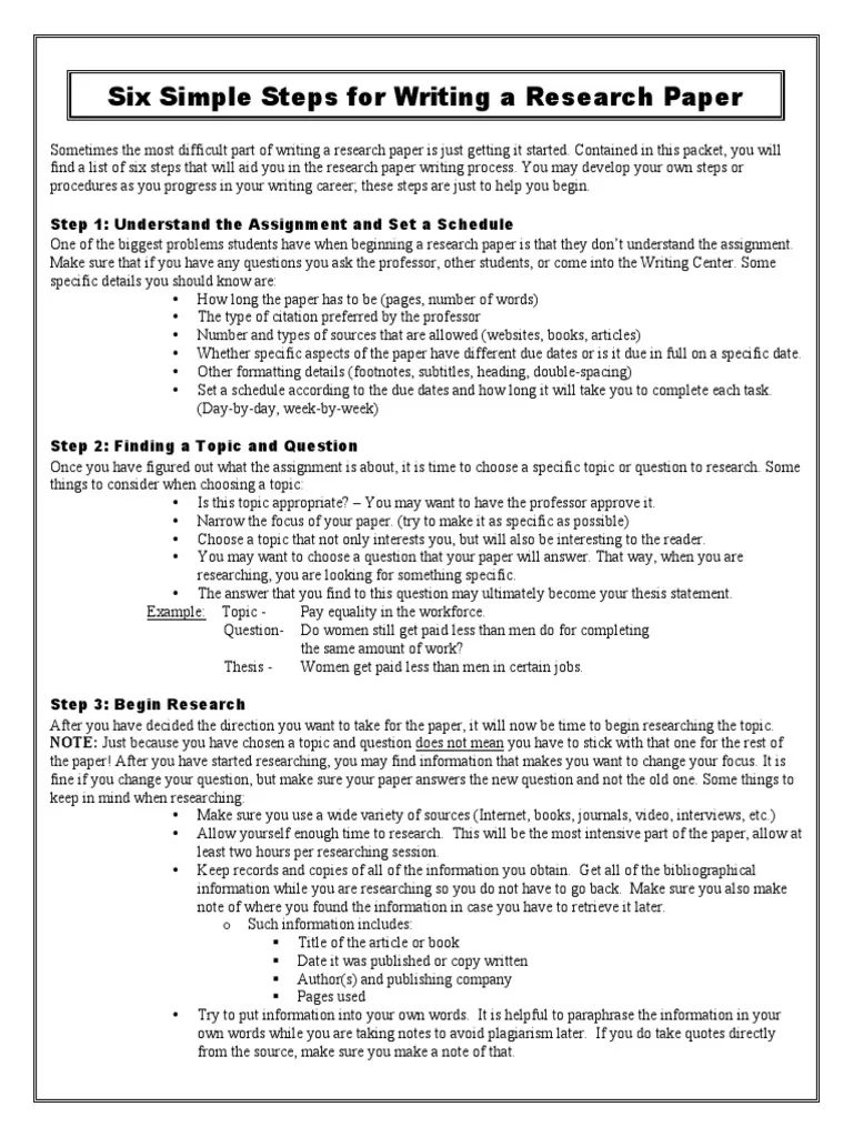 Essential guide for third graders on the research paper writing process Steps to writing a research paper for third graders illustrated on a worksheet