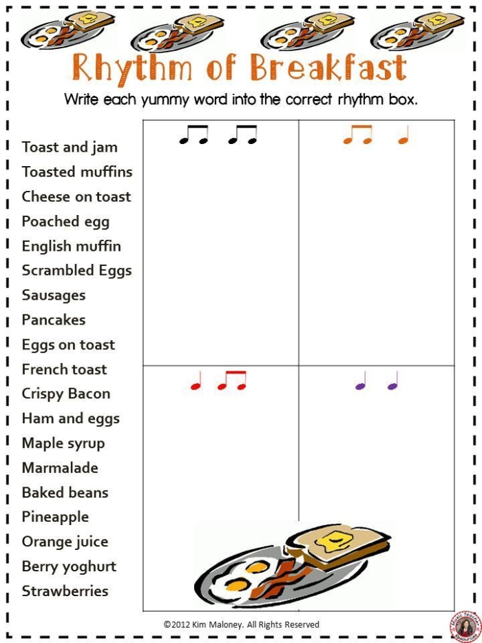 Rhythm in Poetry worksheet featuring activities based on "Casey at the Bat" for third graders