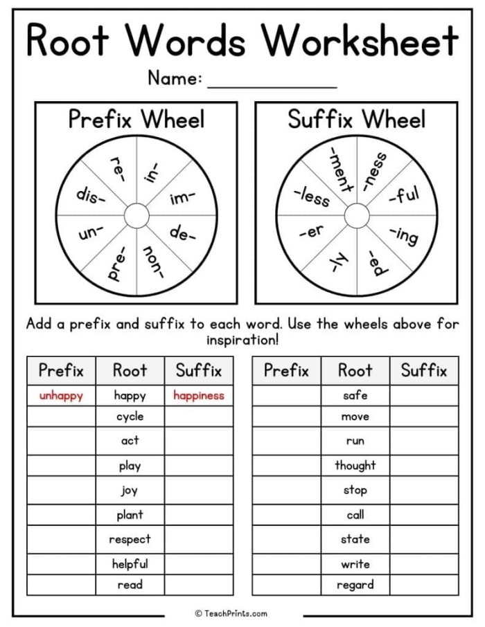 Worksheet for third graders focusing on identifying root words in a word search puzzle. Find the Root Words worksheet for engaging alphabet practice.
