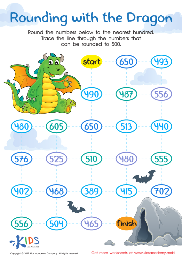 Third grade students practicing rounding and place value concepts in this fun worksheet Kids engaging with a rounding to the nearest thousand worksheet in a classroom setting