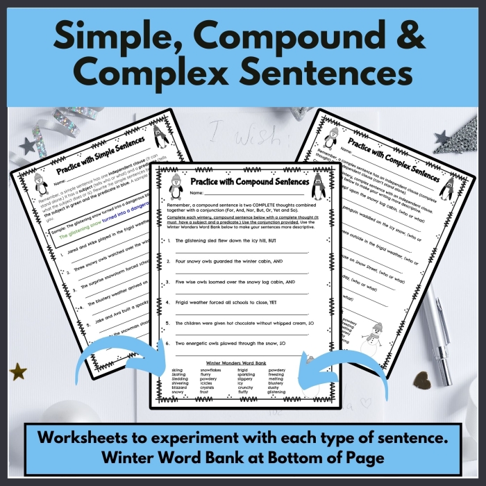 Expanding Sentences Let’s Get Complex! vocabulary worksheet 11 Third grade student using an Expanding Sentences Let’s Get Complex! worksheet to learn subordinating conjunctions