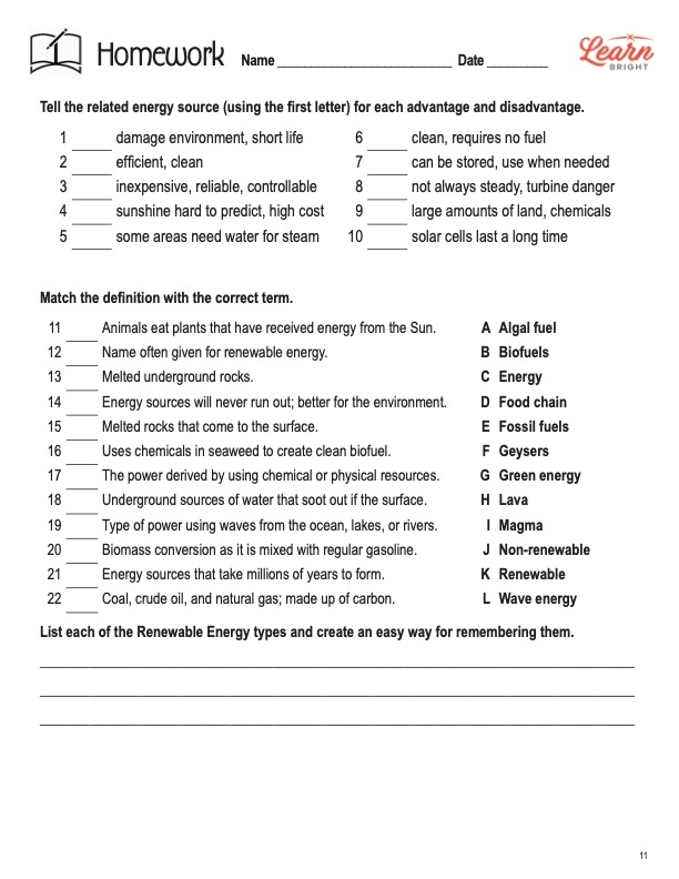 What is Solar Energy worksheet for Earth and Space Science students Worksheet on solar energy for third graders exploring the use of sunlight as a renewable resource