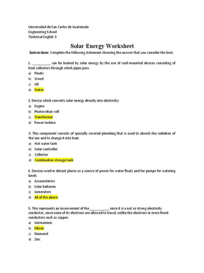 Engaging solar energy worksheet for Earth and Space Science education Worksheet exploring the concept of solar energy for third graders