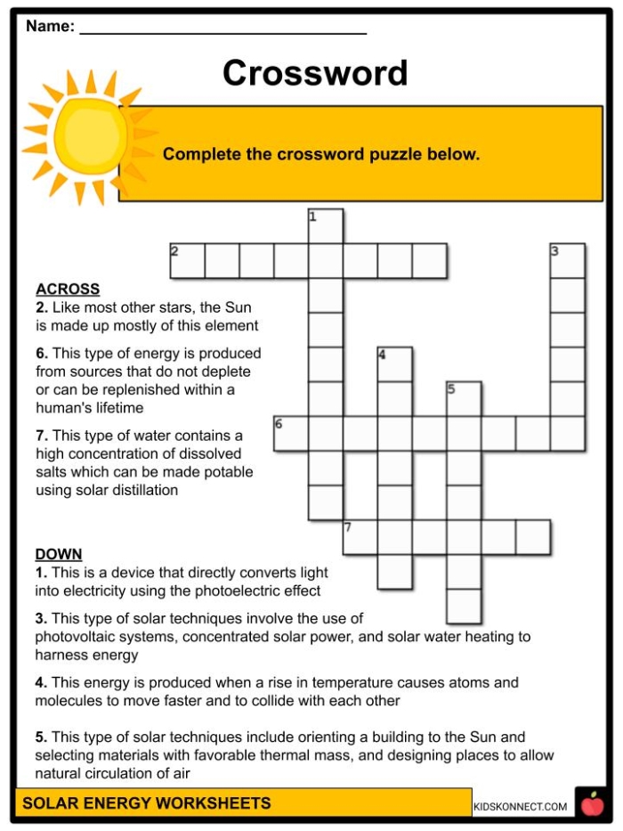 Educational image illustrating the concept of solar energy for young learners Worksheet about solar energy for third graders exploring renewable energy sources