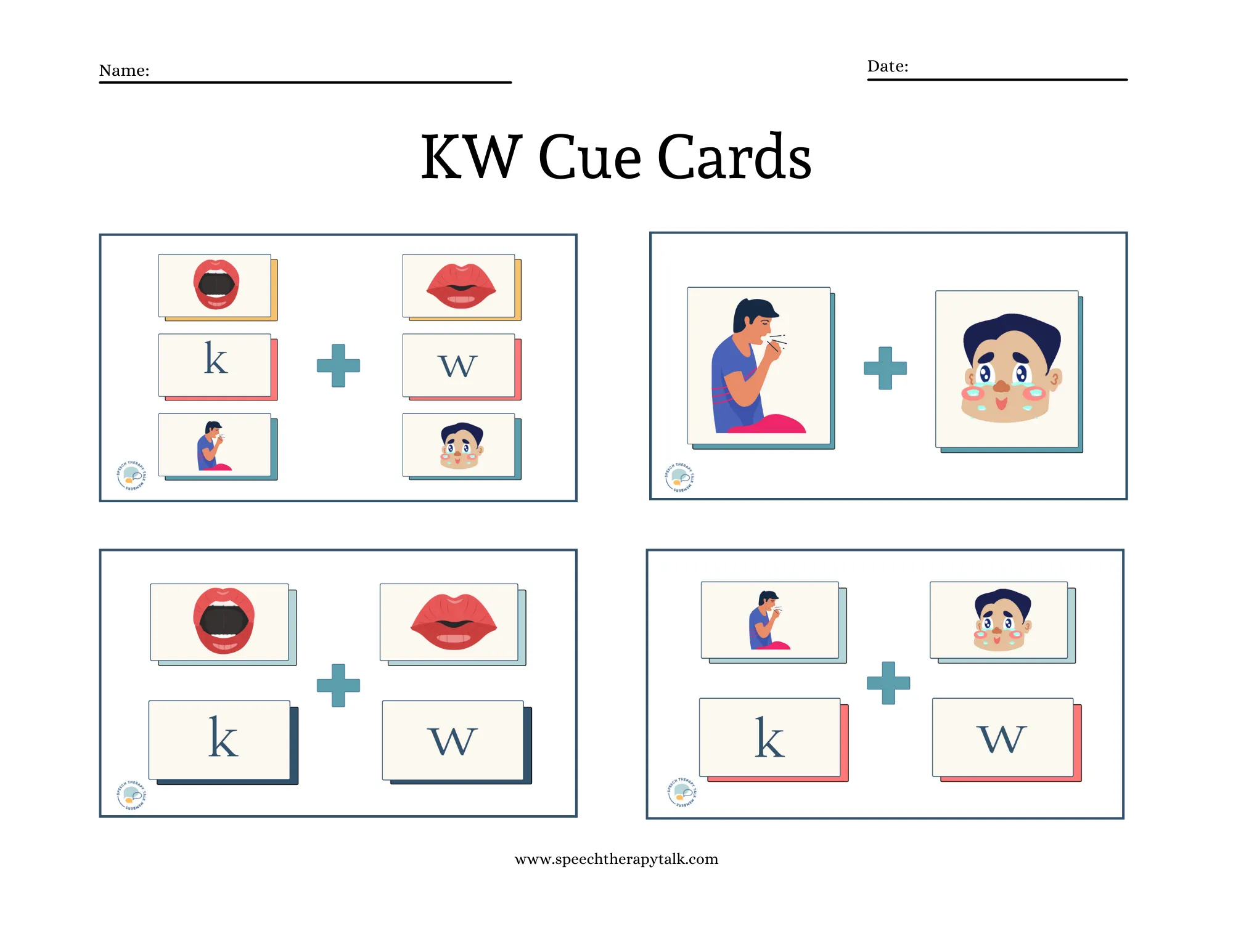 Worksheet featuring spelling activities focused on /k/ and /kw/ sounds for third-grade students