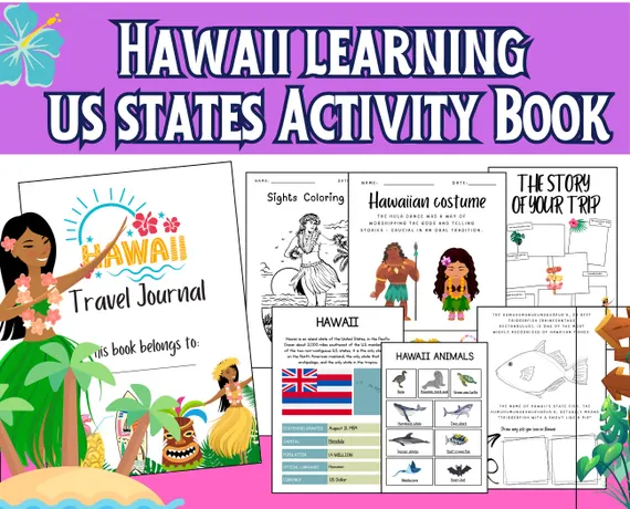 Worksheet for third graders to explore their home state through engaging questions