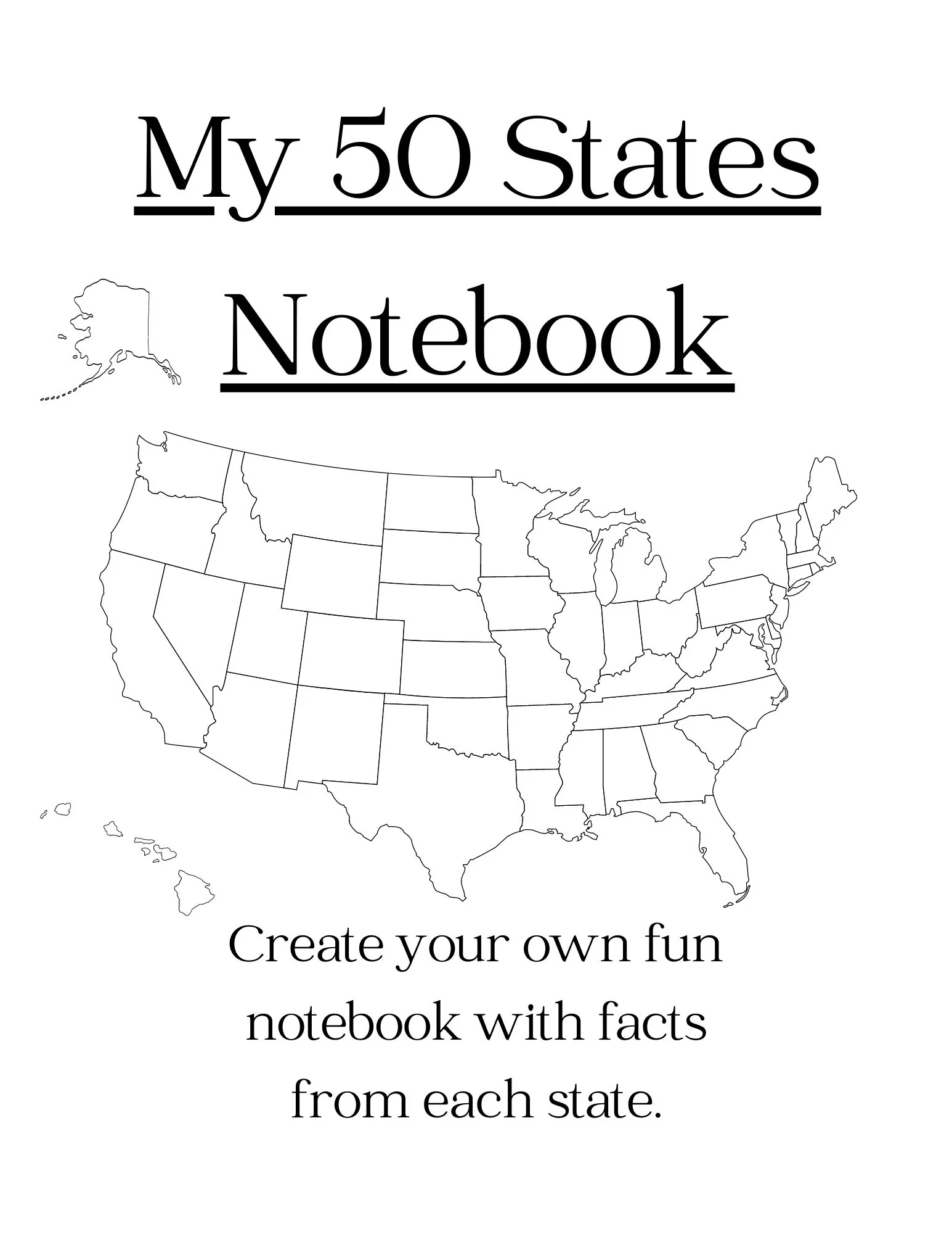 Worksheet for third graders exploring their home state with engaging questions
