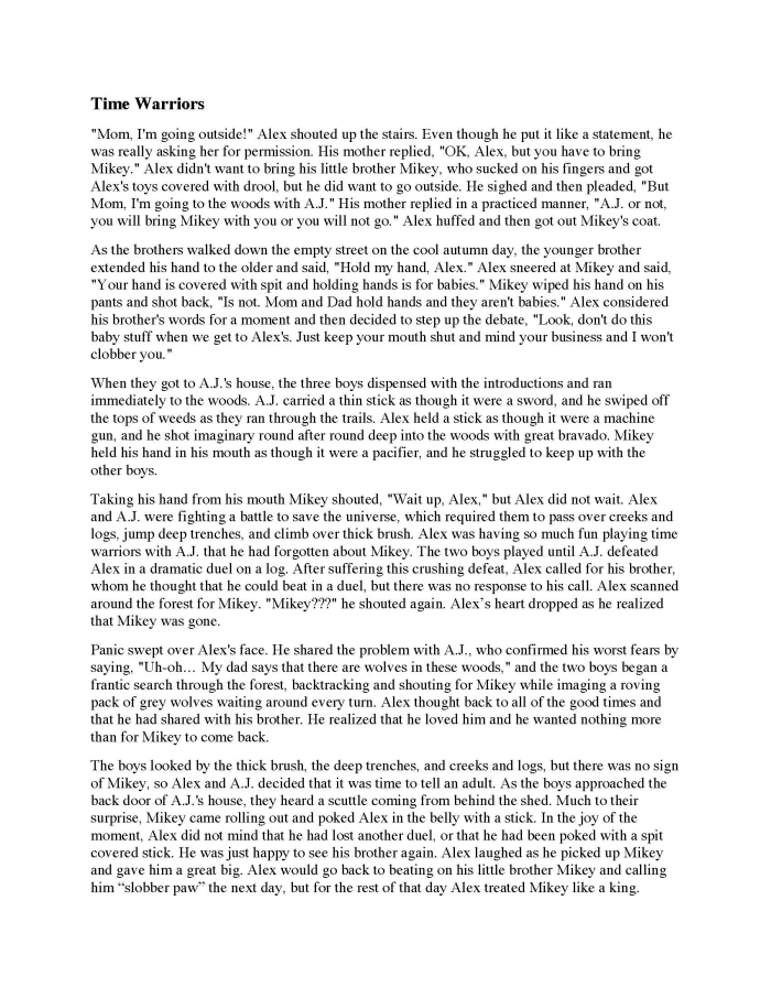 Worksheet aiding young readers in structuring their story plots Story Plot worksheet designed for third graders to outline book reports