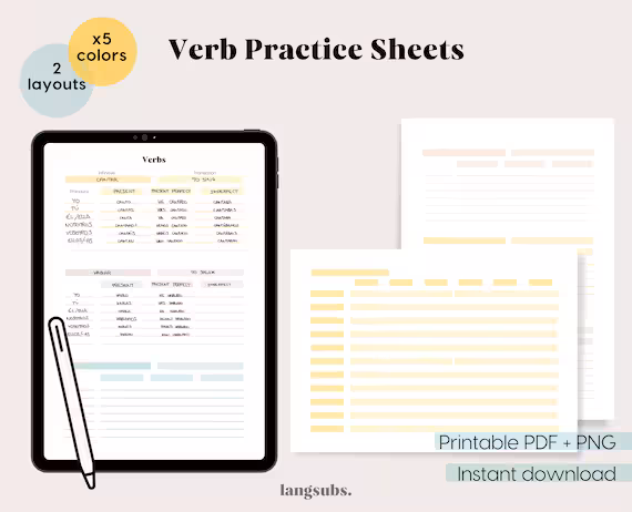 Third grade grammar worksheet featuring ten sentences to practice subject-verb agreement for figurative language study