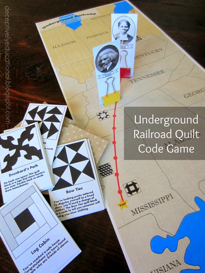 Engage with the Underground Railroad journey and discover the lives of courageous passengers Illustration of the Underground Railroad Map worksheet for third graders focusing on subtraction skills