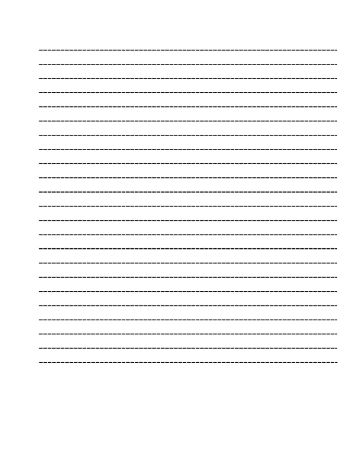 Printable college ruled paper for easy home use and school preparation Lined paper worksheet template for third-grade subtraction practice