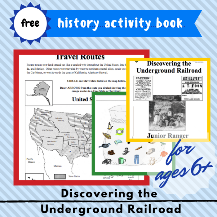 Image title highlighting the adventurous journey of passengers on the Underground Railroad. ALT text for an engaging Underground Railroad Map worksheet designed for third graders exploring subtraction.