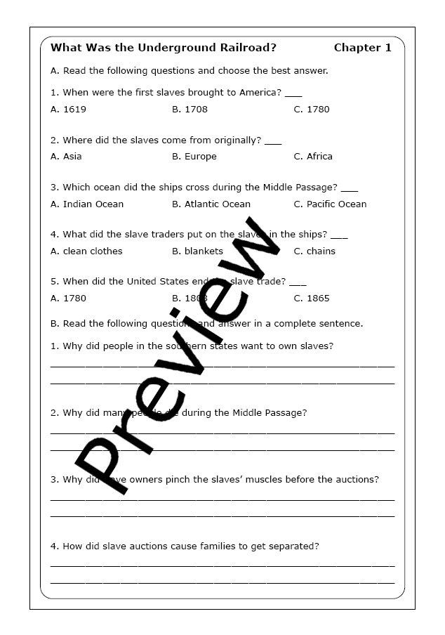 Subtraction worksheet for Third Grade Detailed map of the Underground Railroad for third graders focusing on subtraction activities. Educational worksheet illustrating the journey of brave passengers seeking freedom.